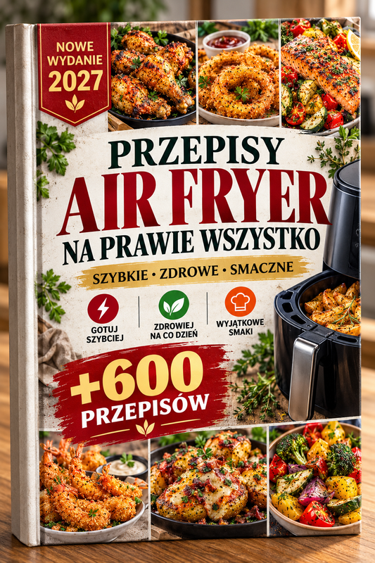 Wielka Księga Air Fryer – 600+ Przepisów